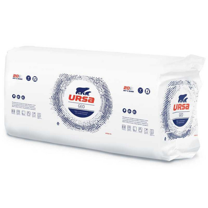 Утеплитель Урса Geo П-30 50х600х1250